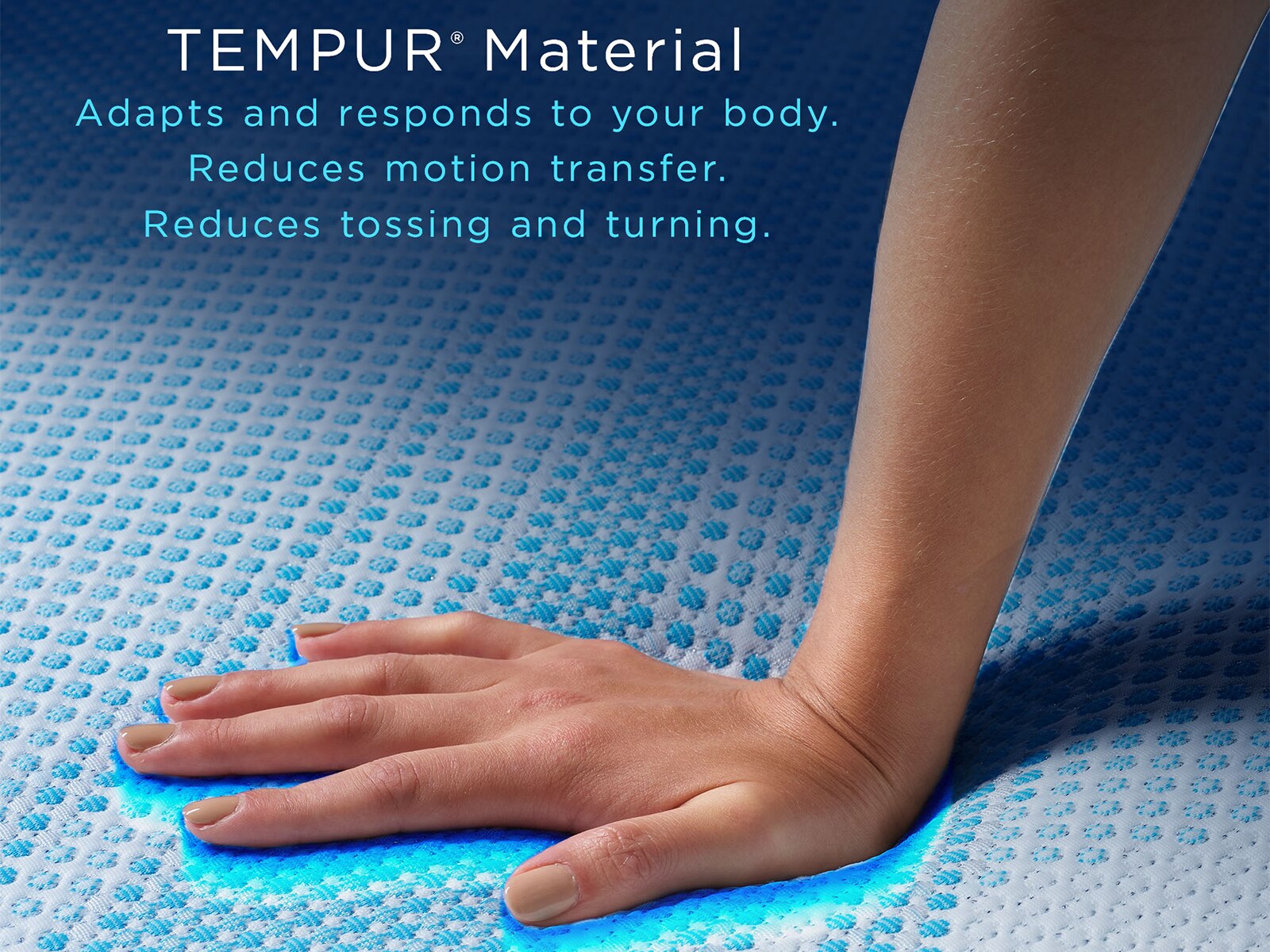 TEMPUR-LuxeBreeze® Medium Hybrid 13" Mattress